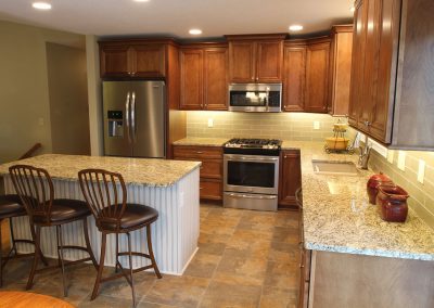 Granite kitchen countertop installation, Ankeny IA